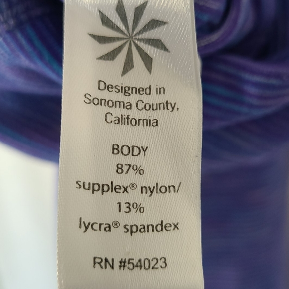 Athleta Athletic Pants Leggings Straight Leg Blue Size Small - Picture 8 of 9